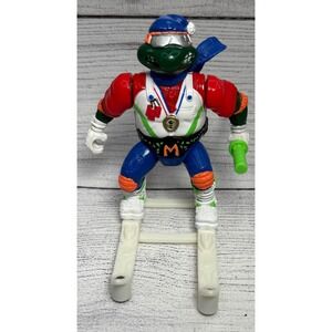 Teenage‎ Mutant Ninja Turtles Games Hot Doggin' Mike 1992 Playmates W/ Ski Gear